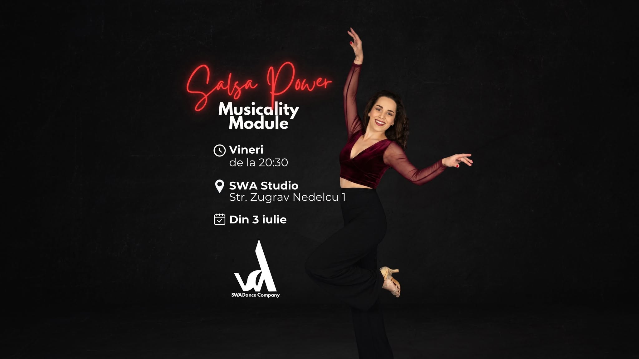 Modul Salsa Power Musicality cu Carla by SWA