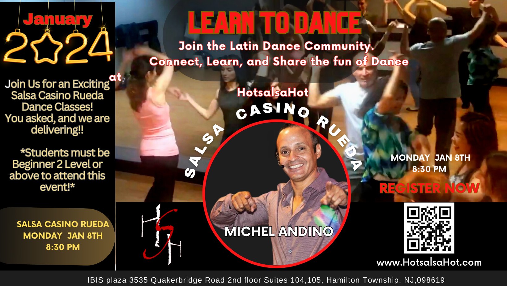HotSalsaHot Casino Rueda cycle classes