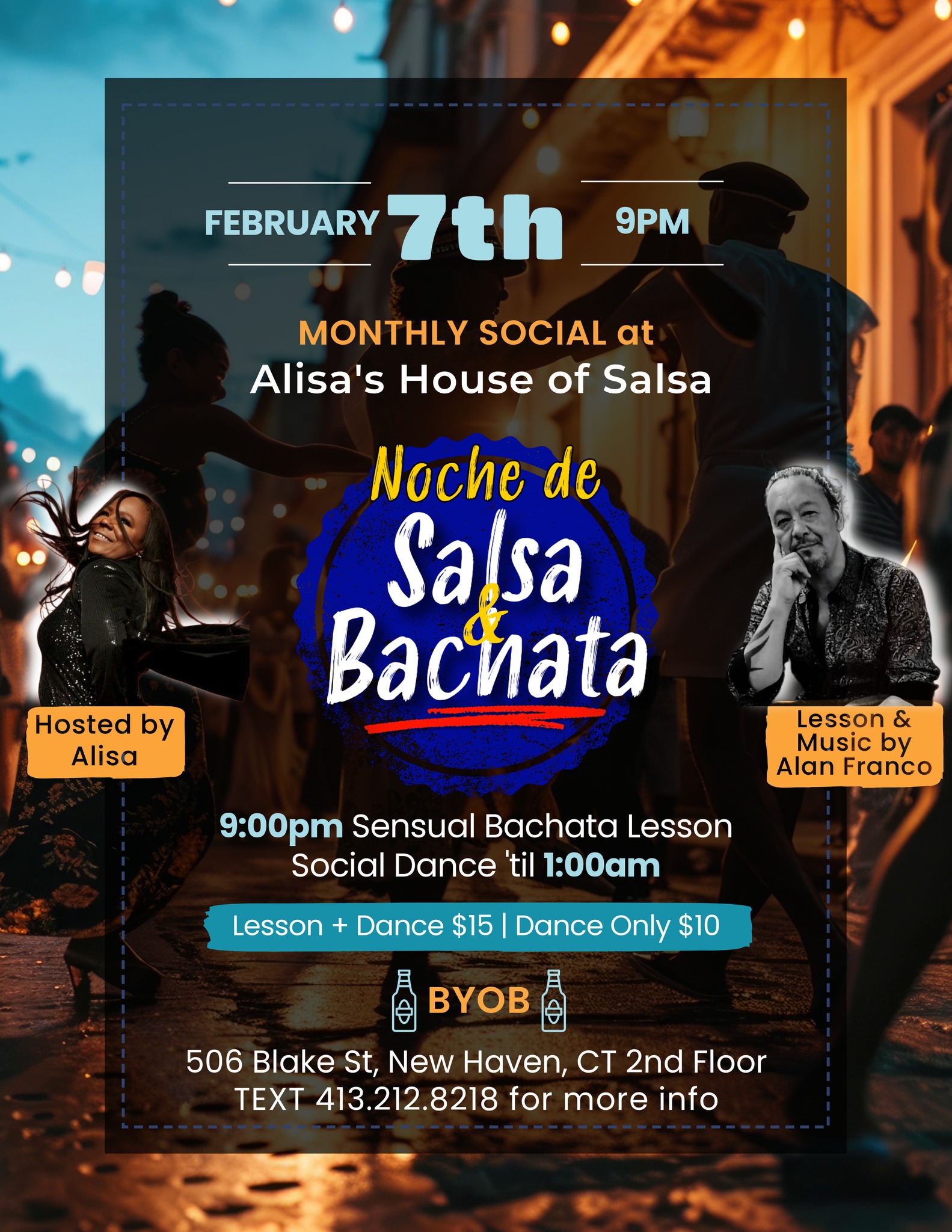💃🏽🔥 Noche de Salsa & Bachata at Alisa’s House of Salsa 🔥🕺🏽