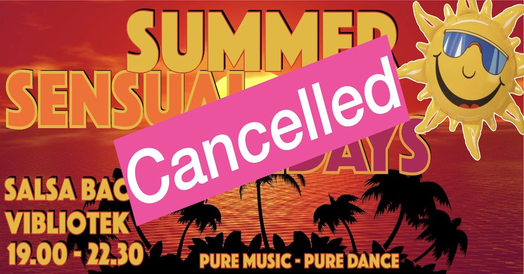 Cancelled Summer Sensual Sundays at Vibliotek Cancelled