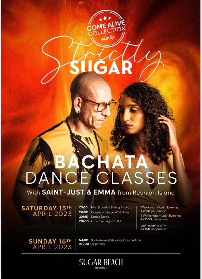 ๐ฒ๐บ BACHATA LADY MEN + PARTNER workshop ๐ฒ๐บ avec Saint-Just & Emma