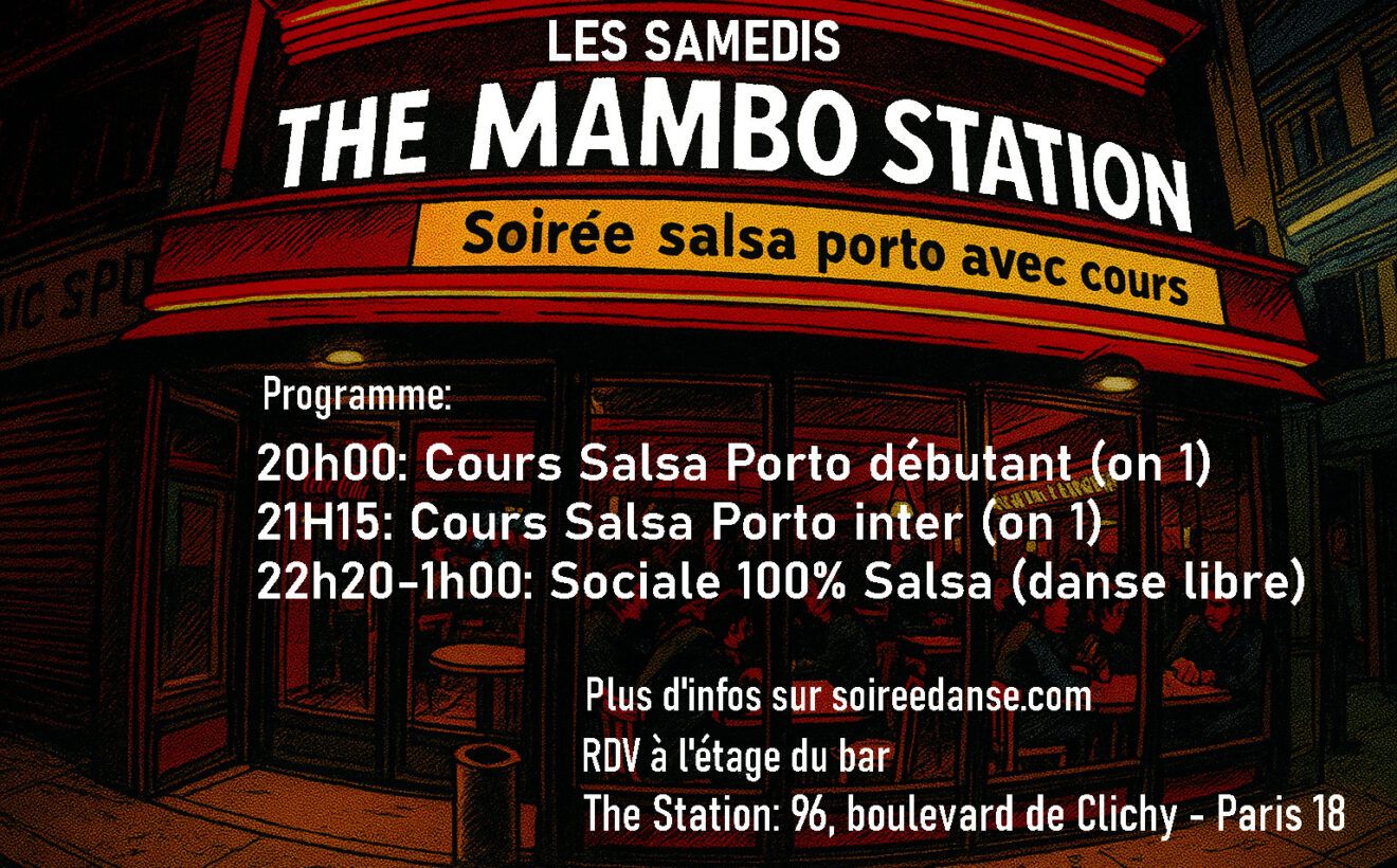 Soirée Salsa Portoricaine avec cours - Paris 18