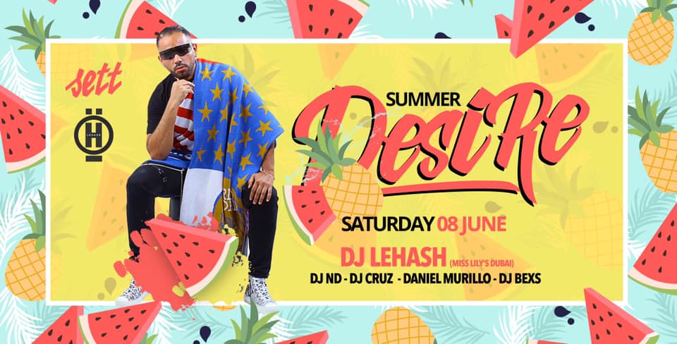 Summer Desire ✘ SETT CLUB ✘ Sat 08.06.19