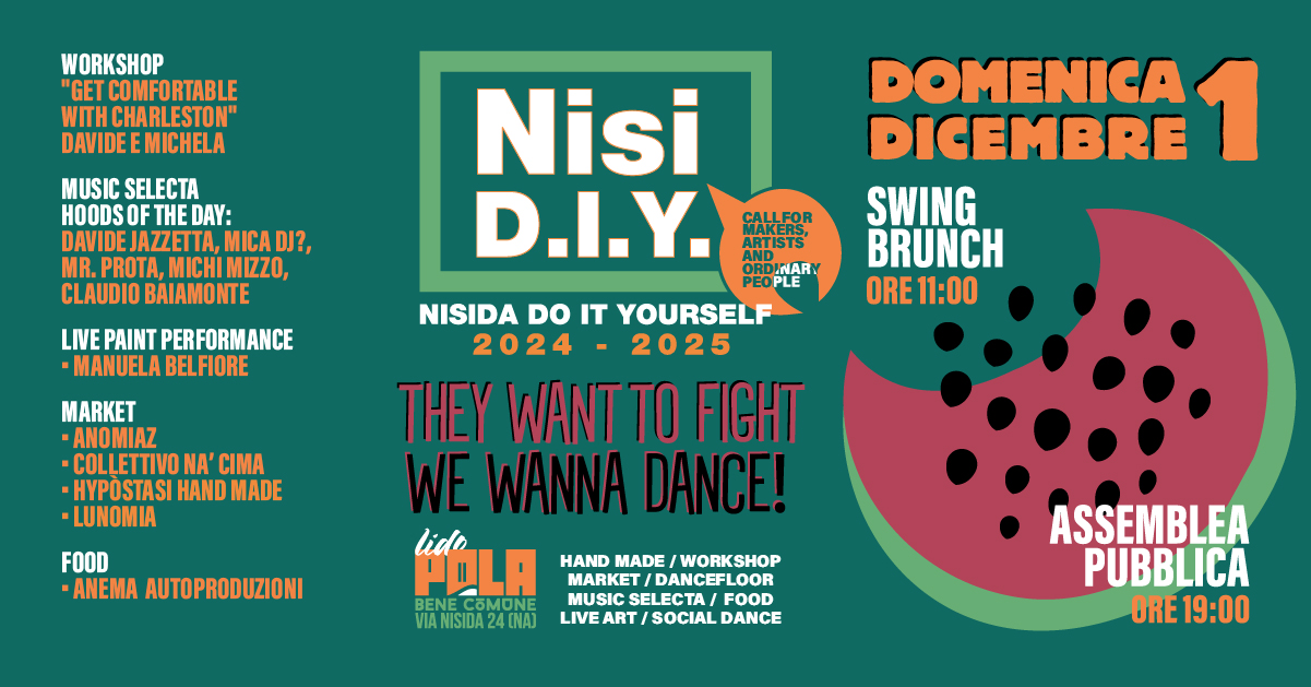 NisiD.I.Y. Swing Brunch e Assemblea Pubblica di Gestione