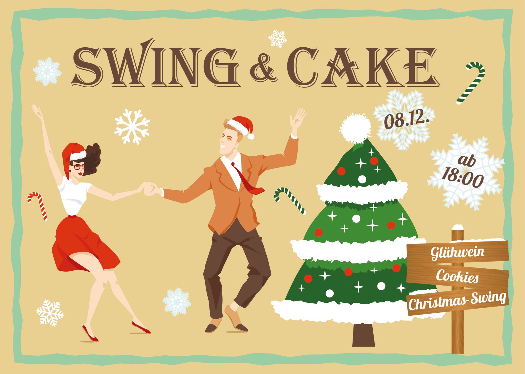 Swing & Cake - The Social Dance - XMas Edition
