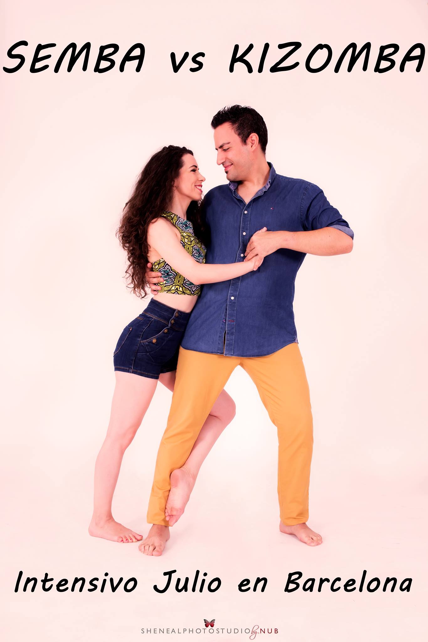 Intensivo SEMBA vs Kizomba en Barcelona - Elsa y Sergi