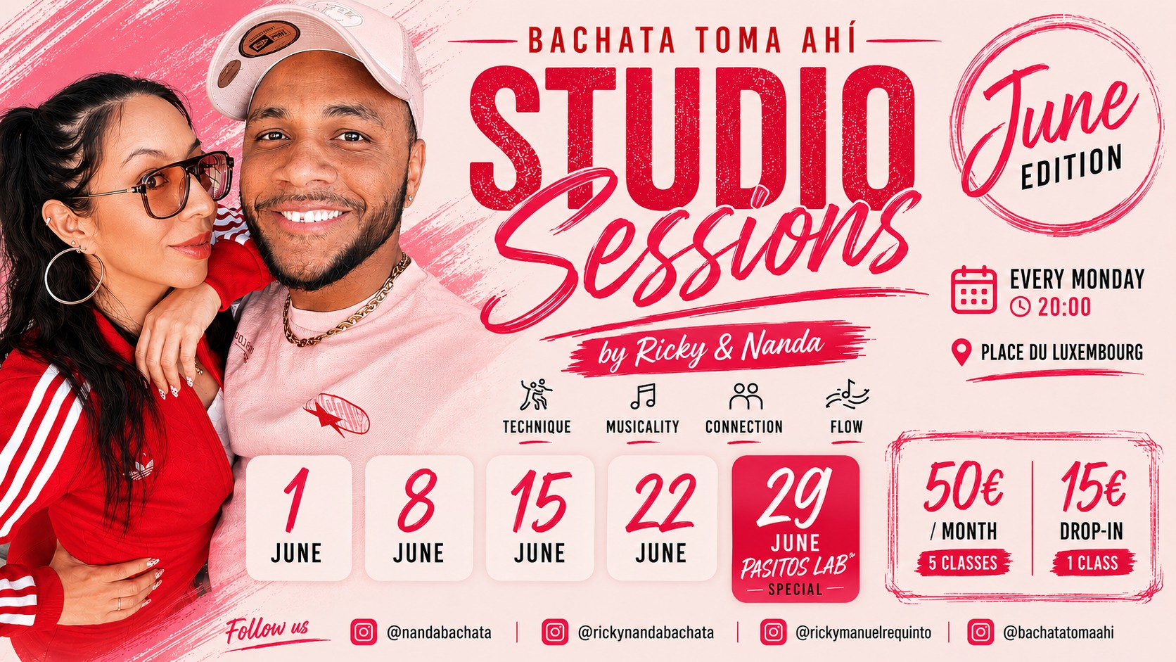 BACHATA TOMA AHÍ STUDIO SESSIONS JUNE EDITION