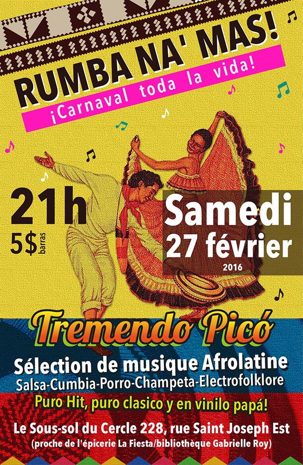 Rumba Na' Mas! Carnaval toda la vida!