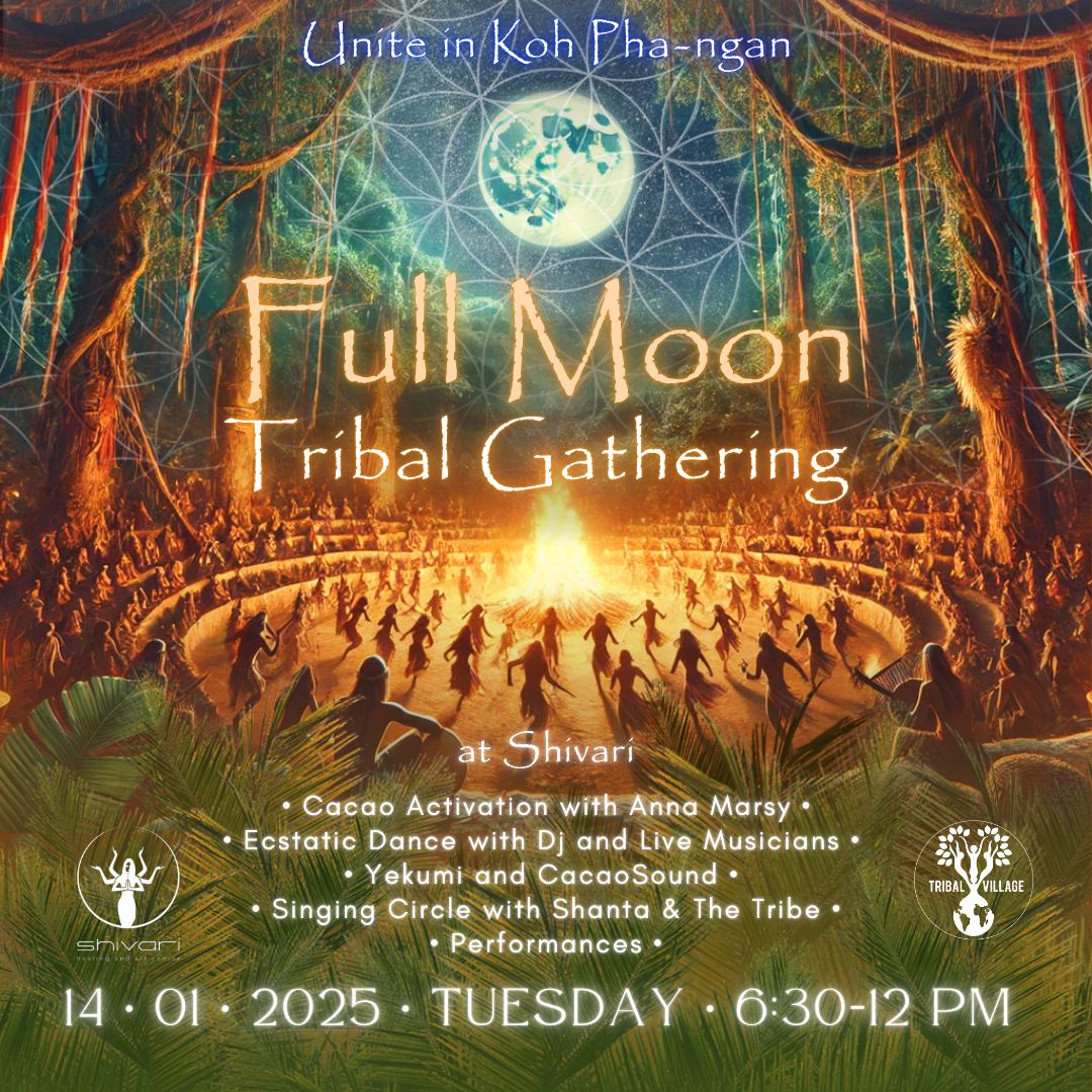Full Moon Tribal Gathering Unite in Koh Phangan