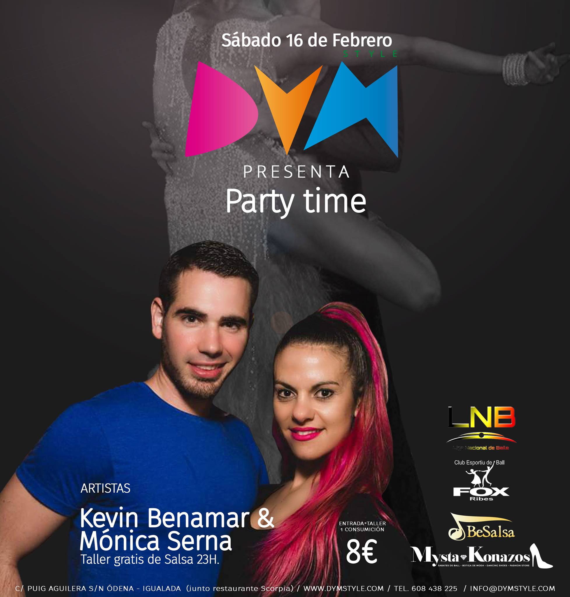 Sábado 16 de Febrero Party Time