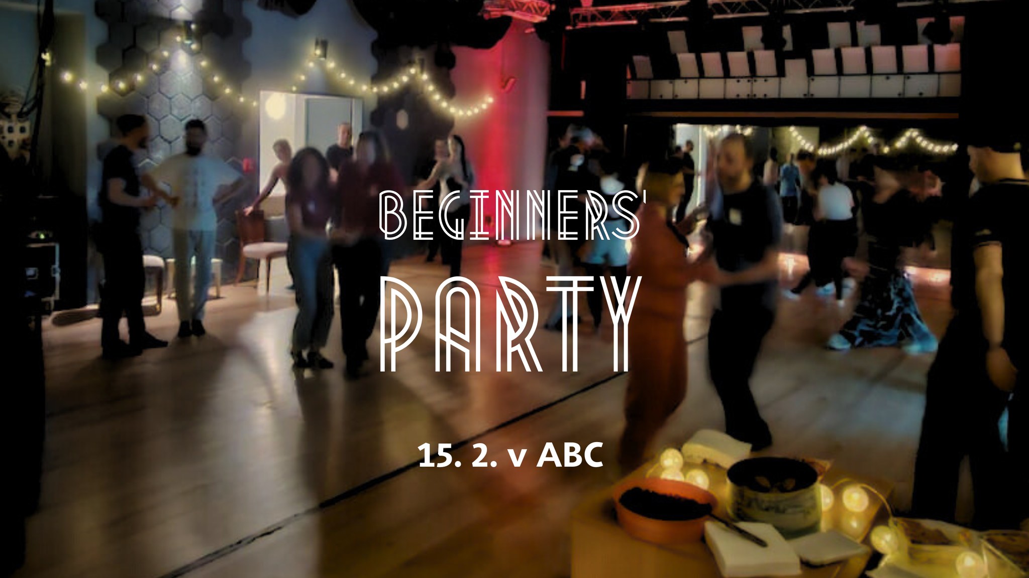 Začátečnická tančírna Beginners' party