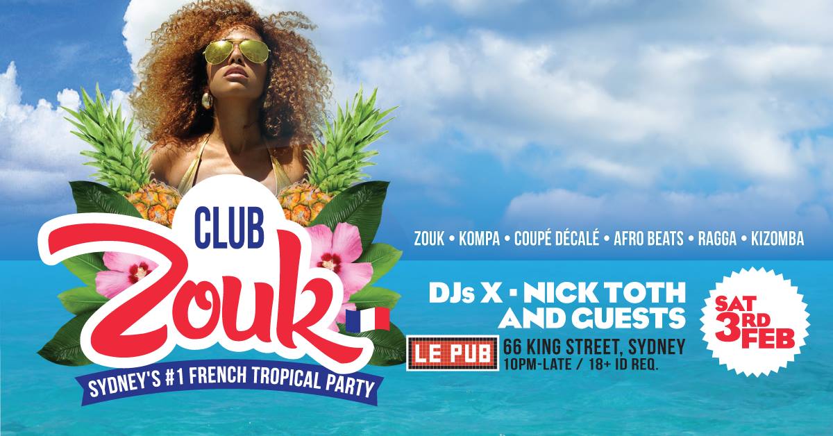 CLUB ZOUK - Fête tropicale!