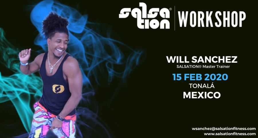 Salsation® Workshop with Will Sanchez in Tonalá, Mexico