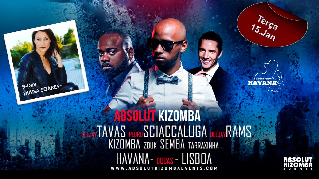 Terças Absolut Kizomba at Havana