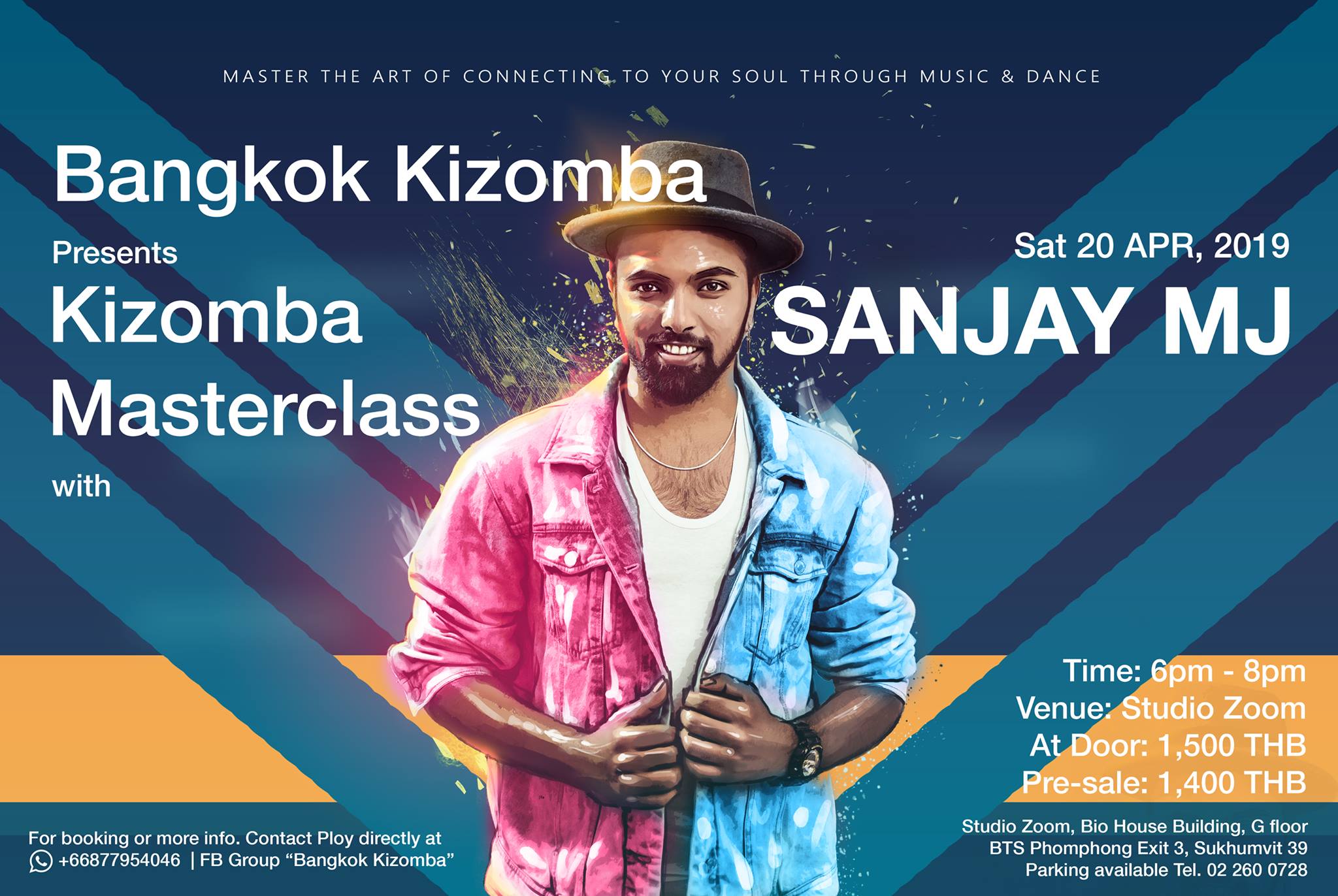 Kizomba Masterclass with SanJay MJ