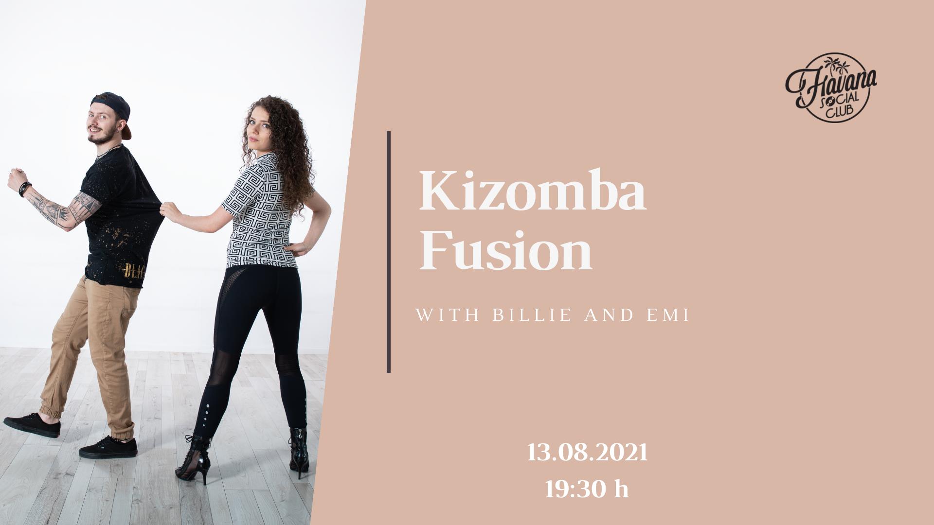 Kizomba Fusion Workshop with Billie & Emi - KizombaHolics BG