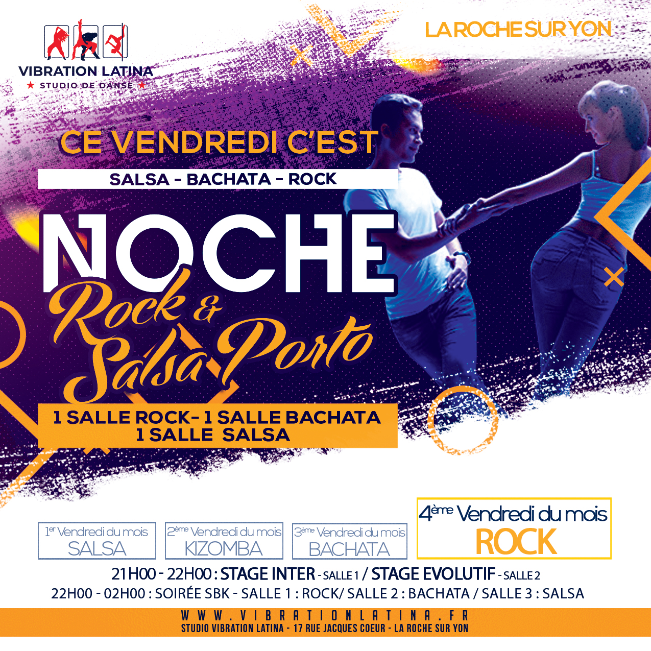 NOCHE LATINA - SPÉCIALE ROCK & SALSA PORTO