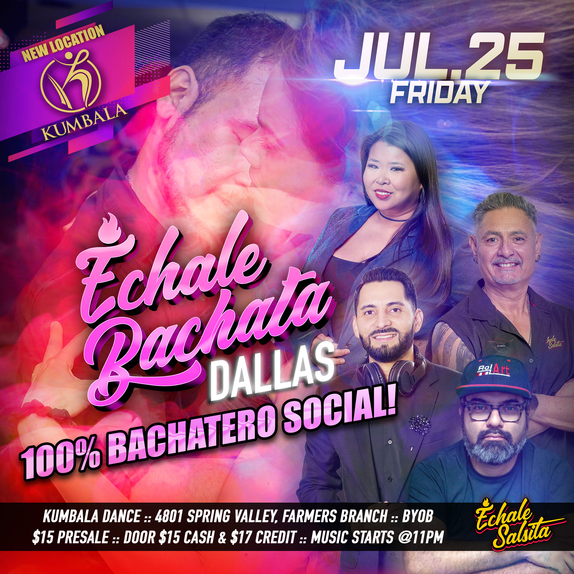 Echale Bachata Social - July!