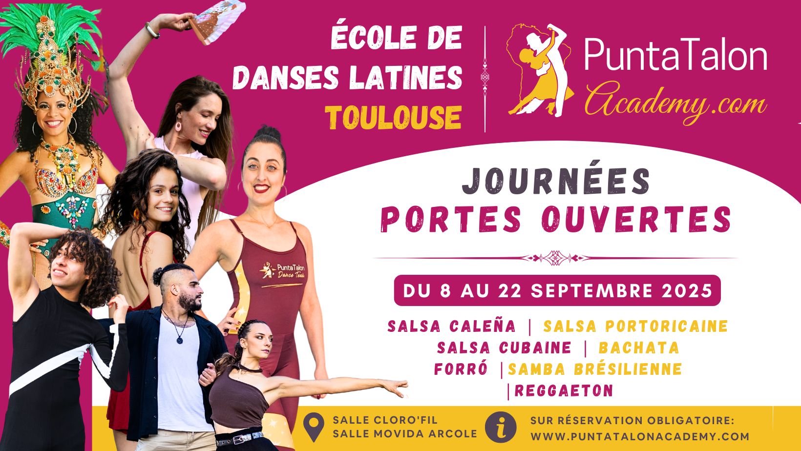 Cours de danse gratuits - Journées Portes Ouvertes