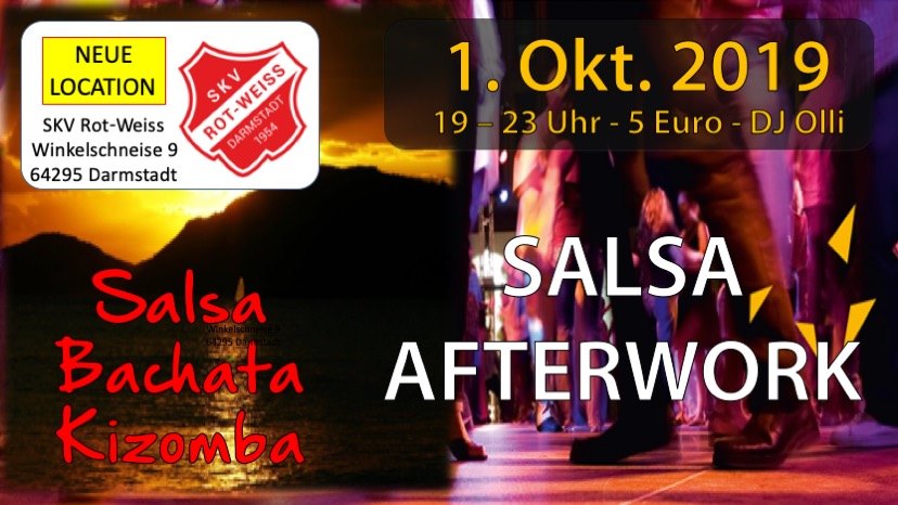 Salsa Afterwork im SKV Rot Weiß Darmstadt