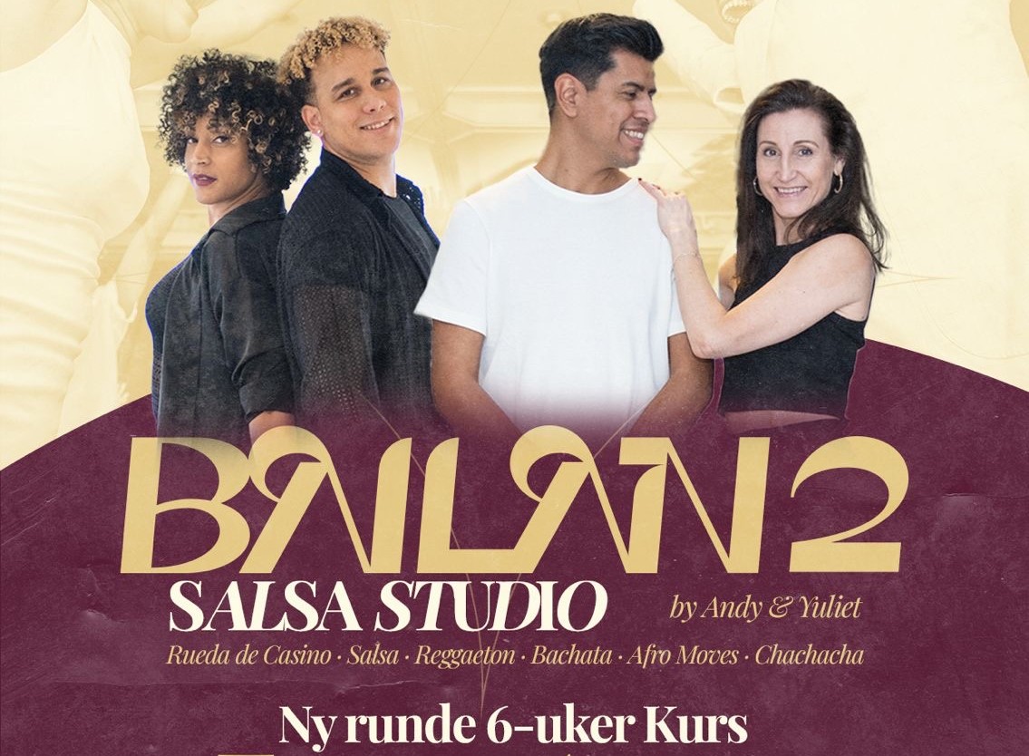 Bailan2 Drammen 6 weeks from 30th September