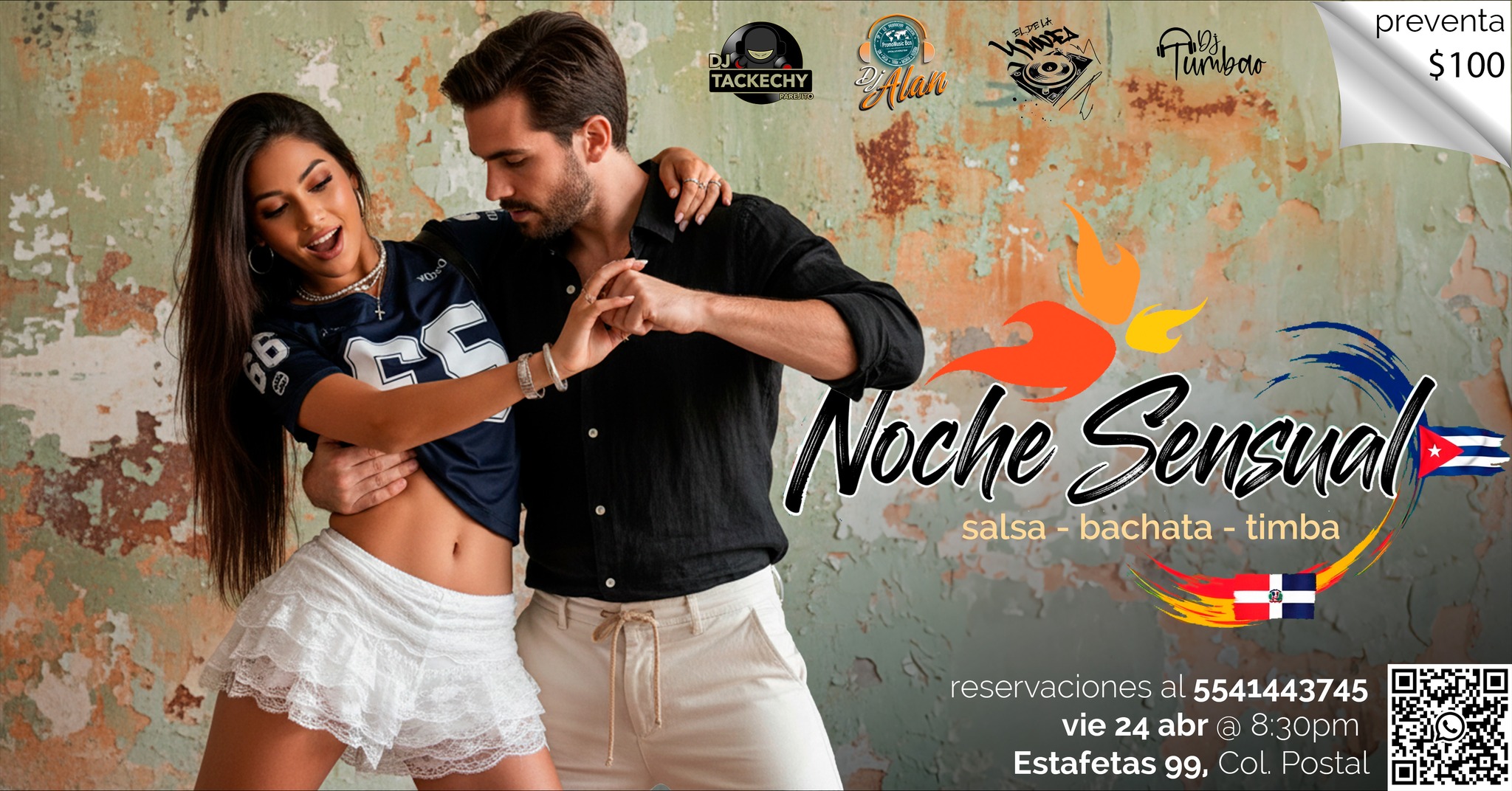 Noche Sensual: salsa, timba & bachata