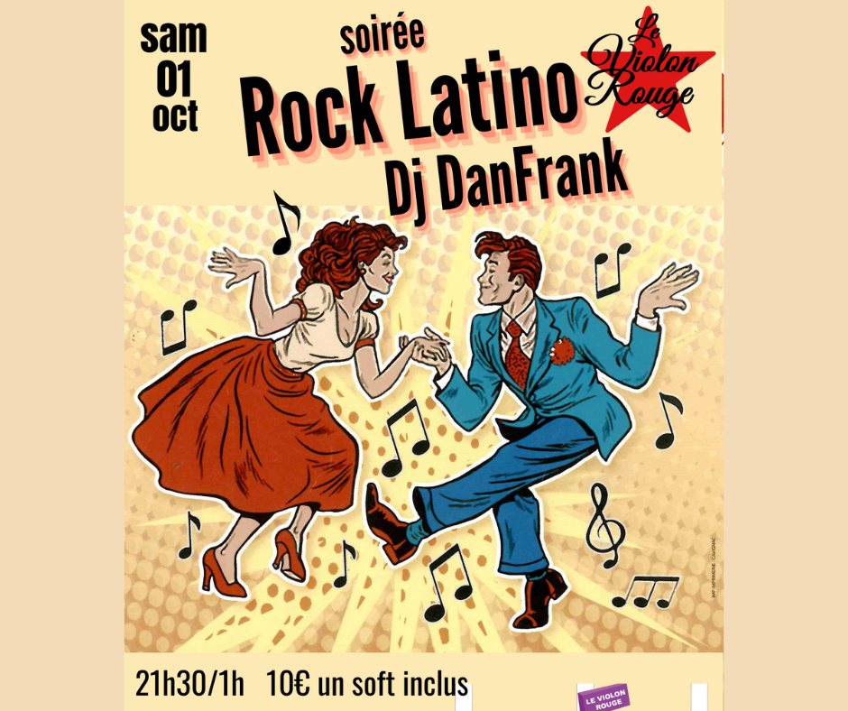 soirée ROCK LATINO dj Frank