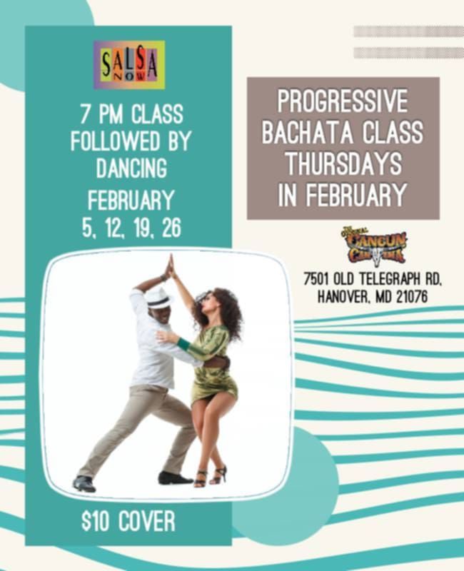 Learn to Dance Bachata, Progressive Classes