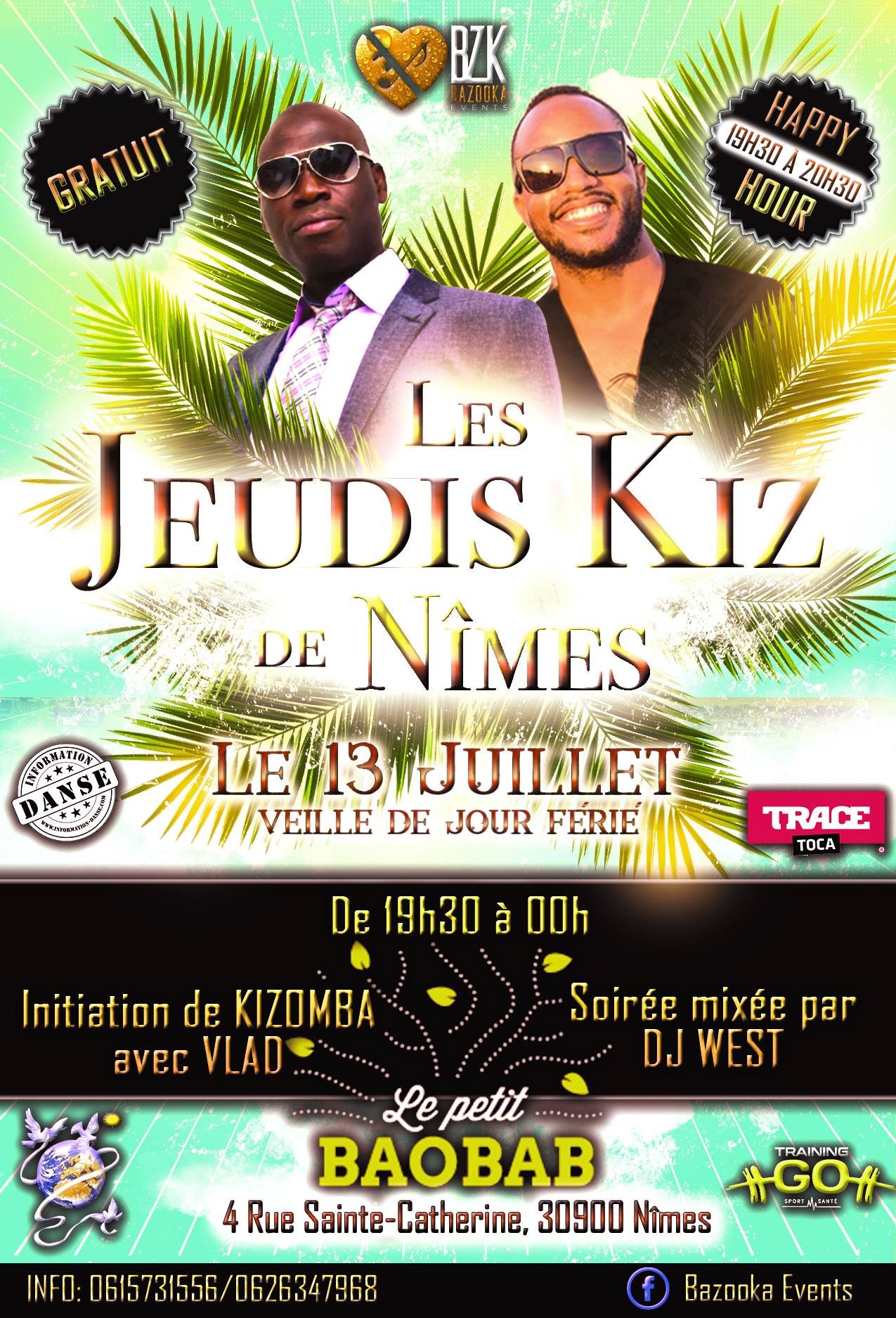 Les Jeudis KIZ de Nîmes