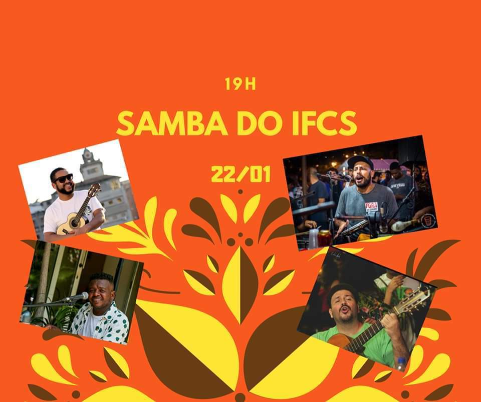 HOJE! Samba Do IFCS • 22 01 • 19h