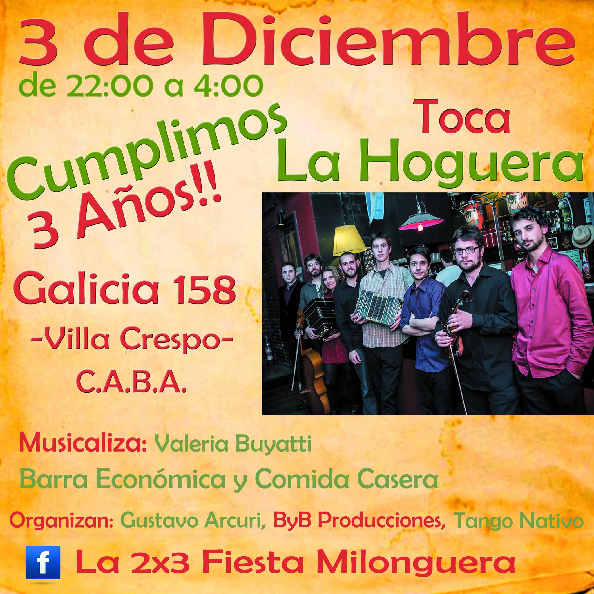 La 2x3 Fiesta Milonguera
