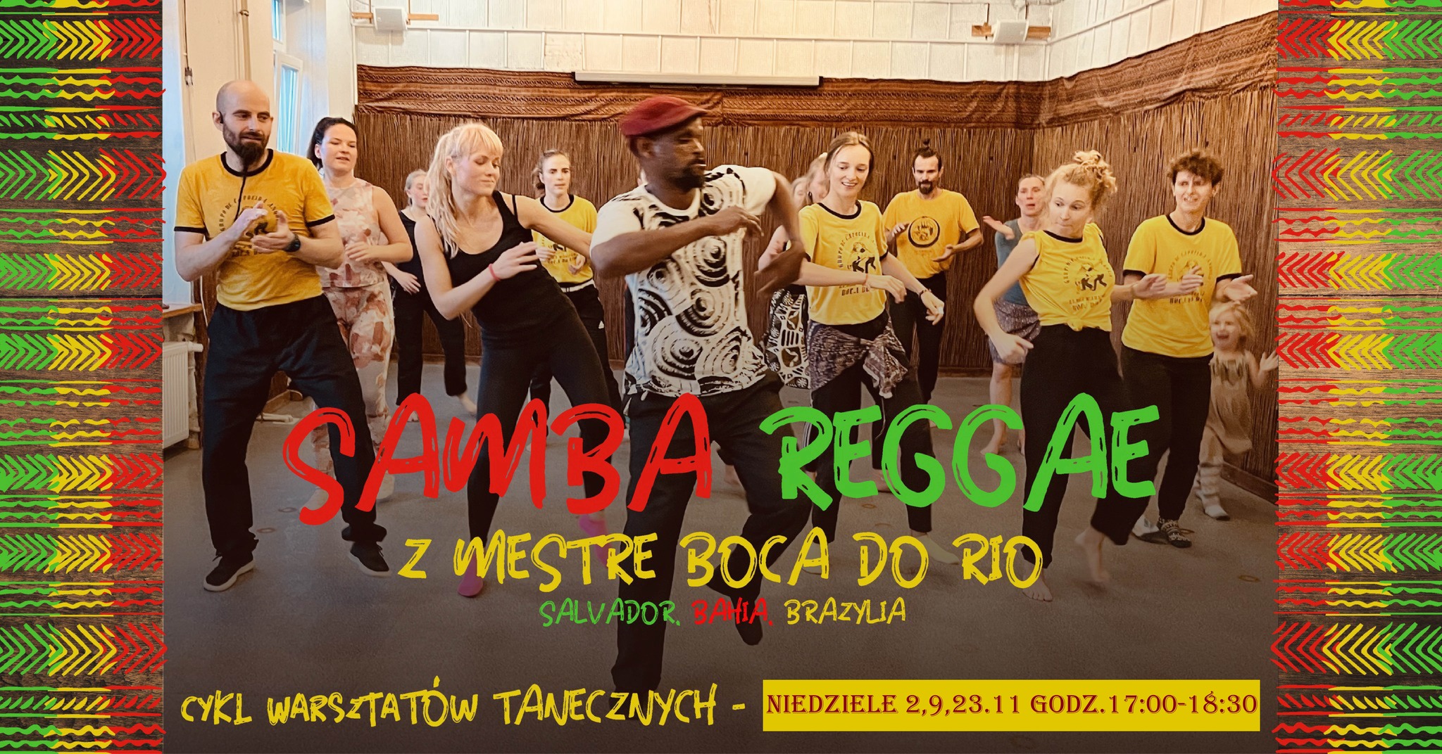 Rozgrzej listopad - zatańcz samba reggae!