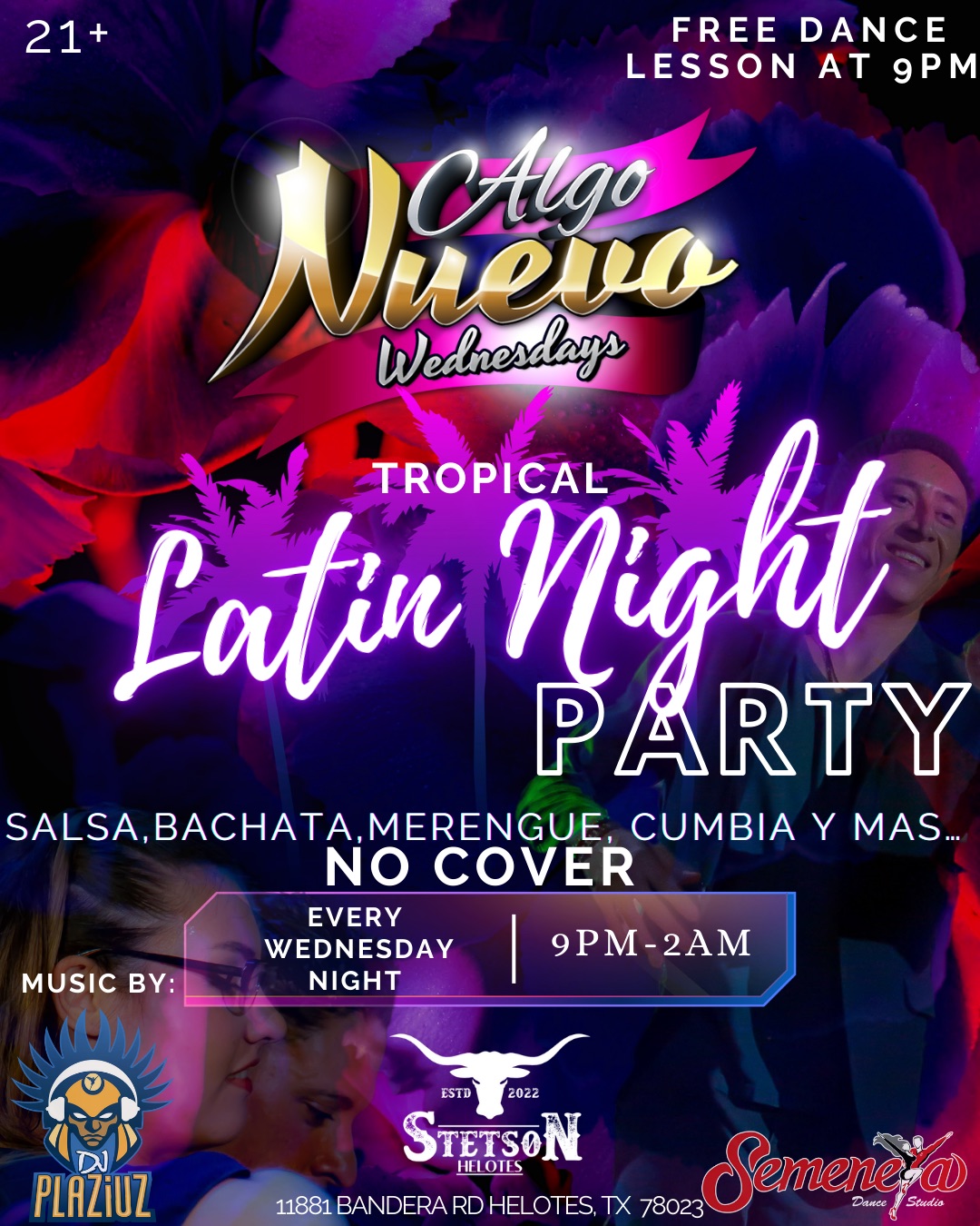 FREE Salsa Bachata Lesson & Latin Night Party