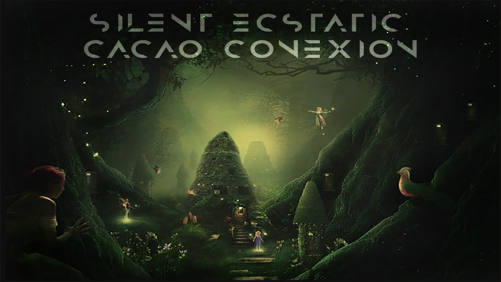 SILENT ECSTATIC CACAO CONEXIÓN FULL MOON