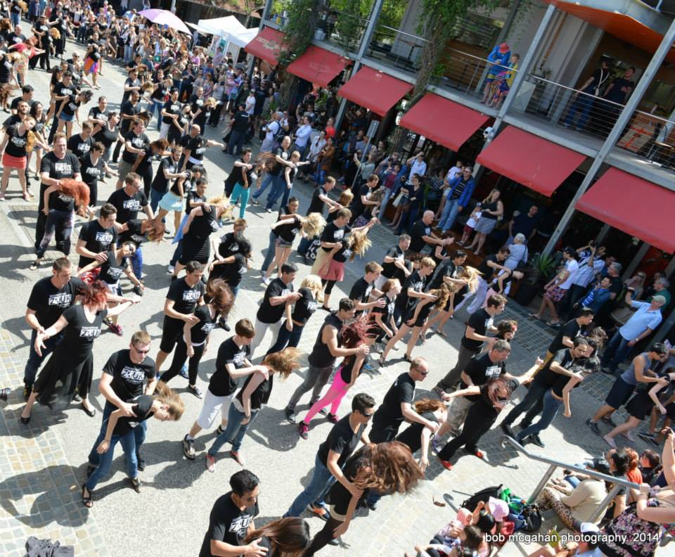 William & Paloma Zouk Flash Mob Choreography Training Brisbane