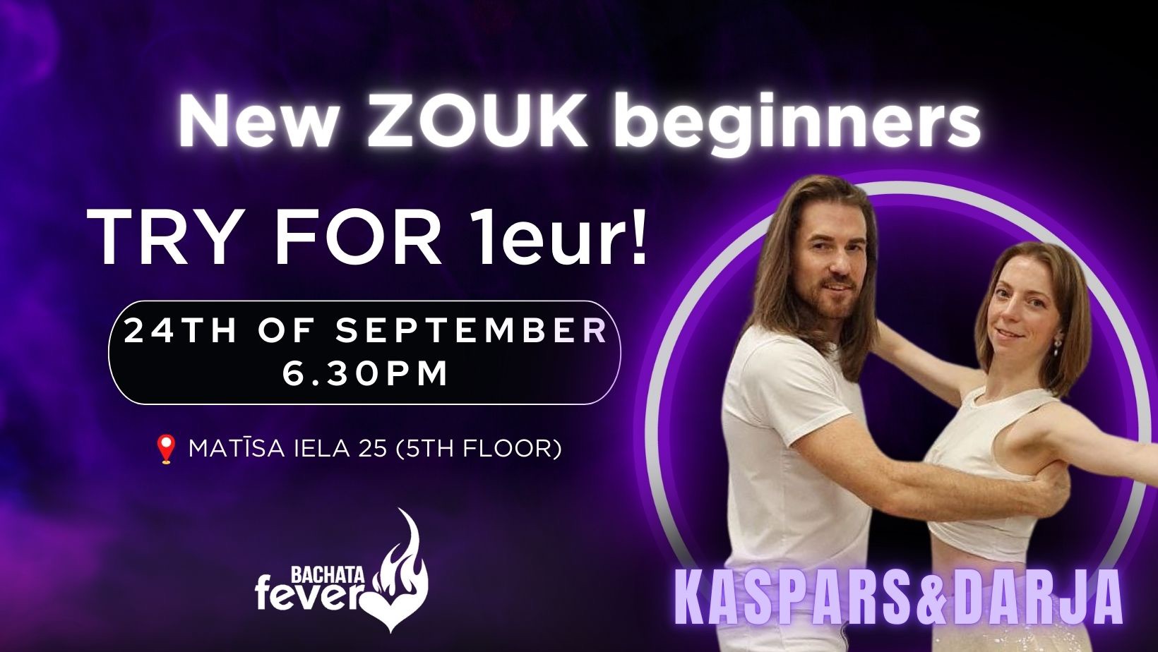 Nāc Dejot! Jauns ZOUK deju kurs!