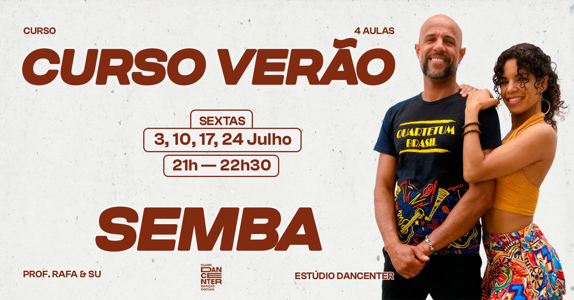 Curso de Verão Semba Aumenta o Teu Nível de Dança
