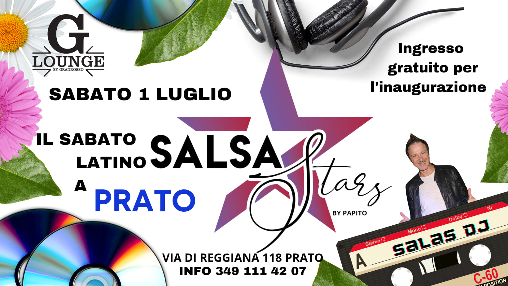 Salsa Stars il nuovo sabato latino a Prato