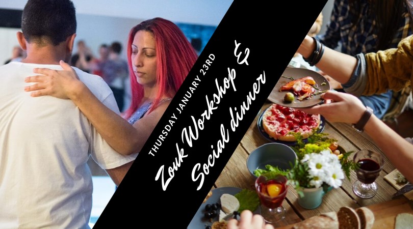 Zouk Workshop: The physics of partnering (& dinner drinks after)