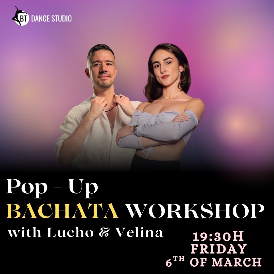 Pop-Up Бачата Урок с Лъчо и Вели