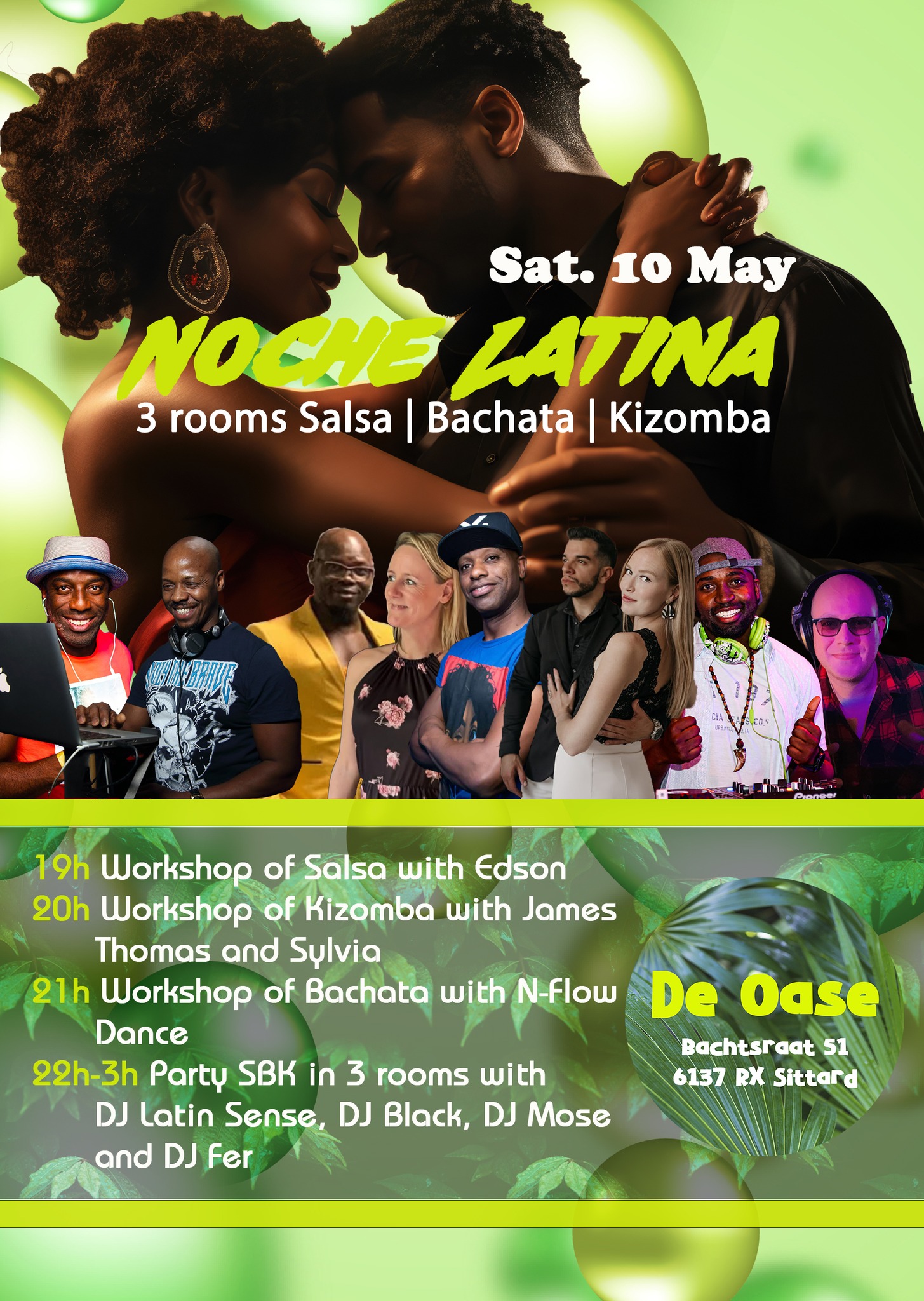 NOCHE LATINA #Sat. 10 May #de Oase Sittard