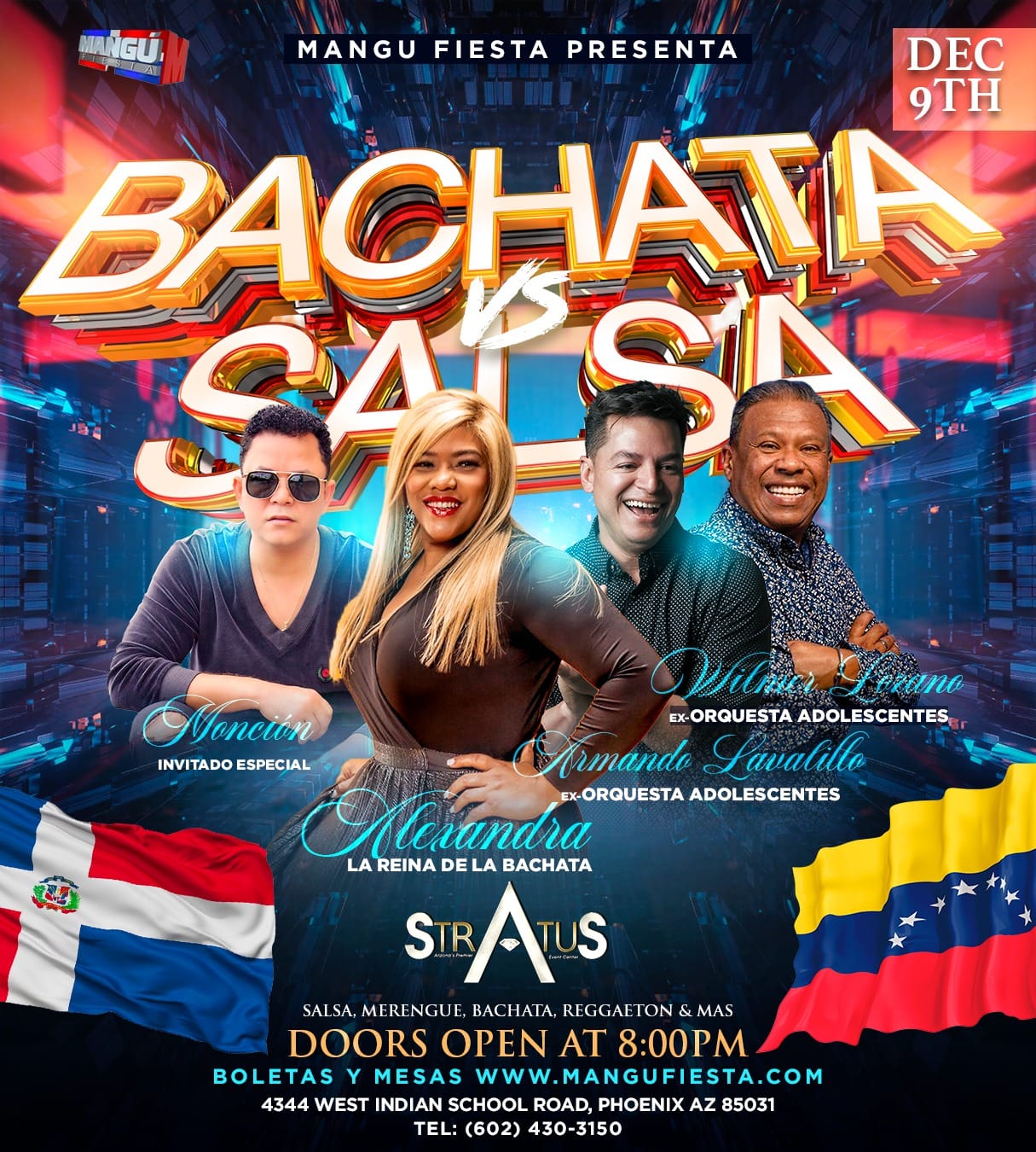 X-Mas Latin Fiesta Salsa vs Bachata