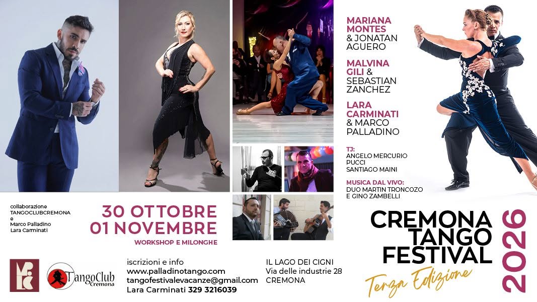 3°ed CREMONA TANGO FESTIVAL 2026