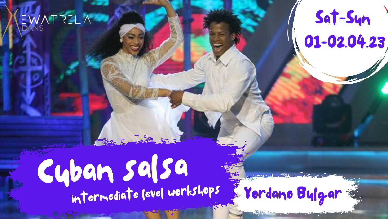 CUBAN SALSA intermediate level with YORDANO BULGAR 01-02.04.2023