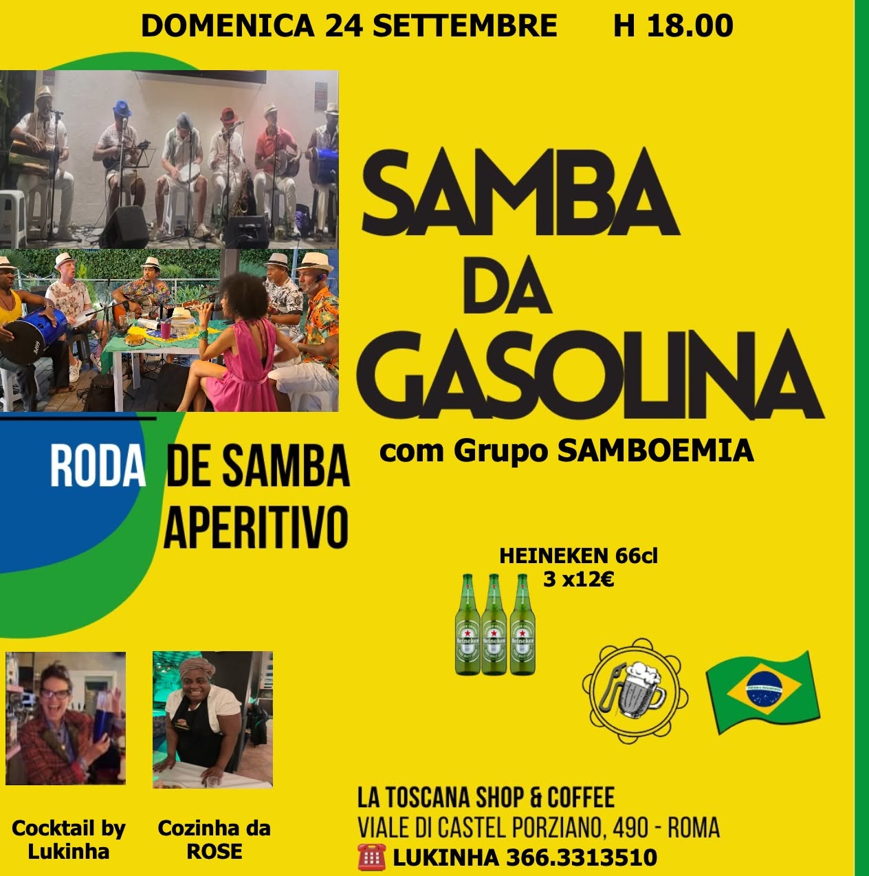 SAMBA DA GASOLINA CHIUSURA ESTATE 2023 !