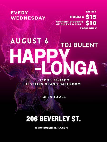 HAPPYLONGA🌸🌷August 6, upstairs, TDJ BULENT