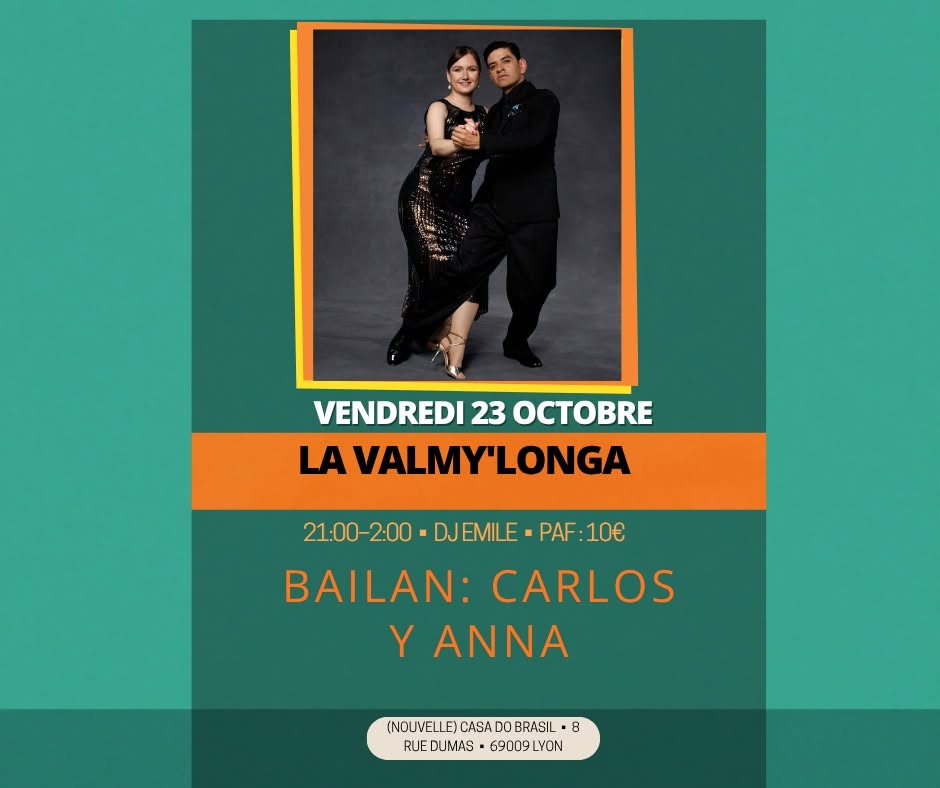 La Valmy'longa : bailan Carlos y Anna