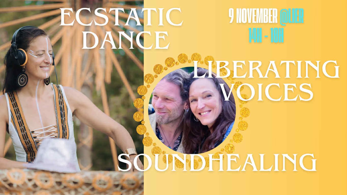 Ecstatic Dance ~ DJ Heidi - Liberating Voices & Soundhealing ~ Jessy & Kris