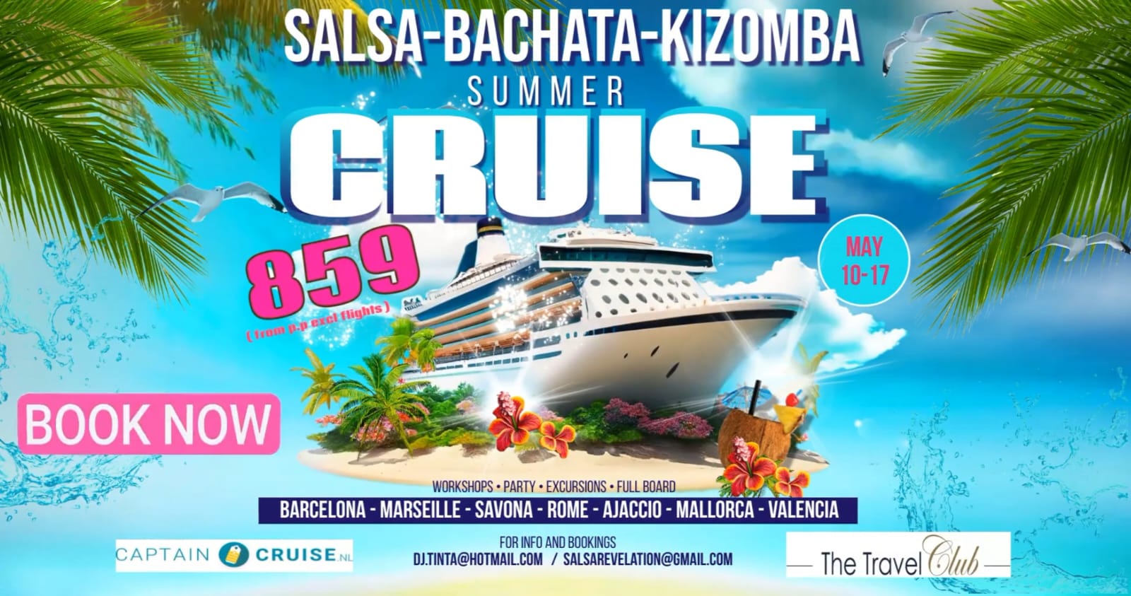 Summer Cruise May 10 to 17