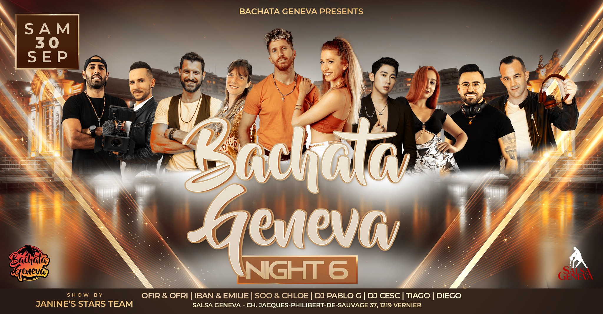 Bachata Geneva Night #6 - Ofir & Ofri